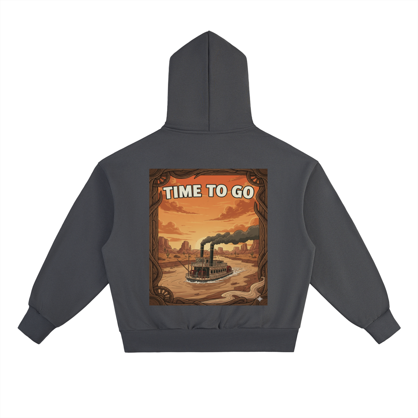 Western themed,Steam boat,Going west