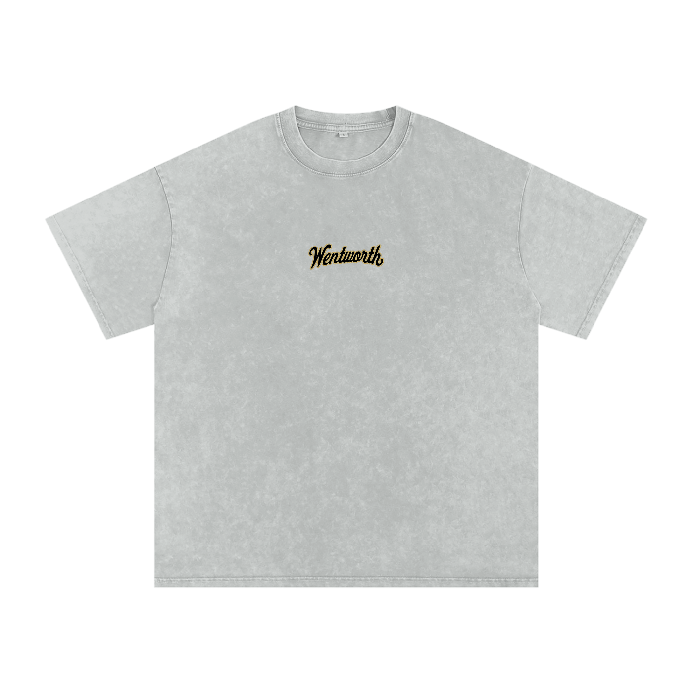 Wentworth Snow Washed Oversized Cotton T-Shirt