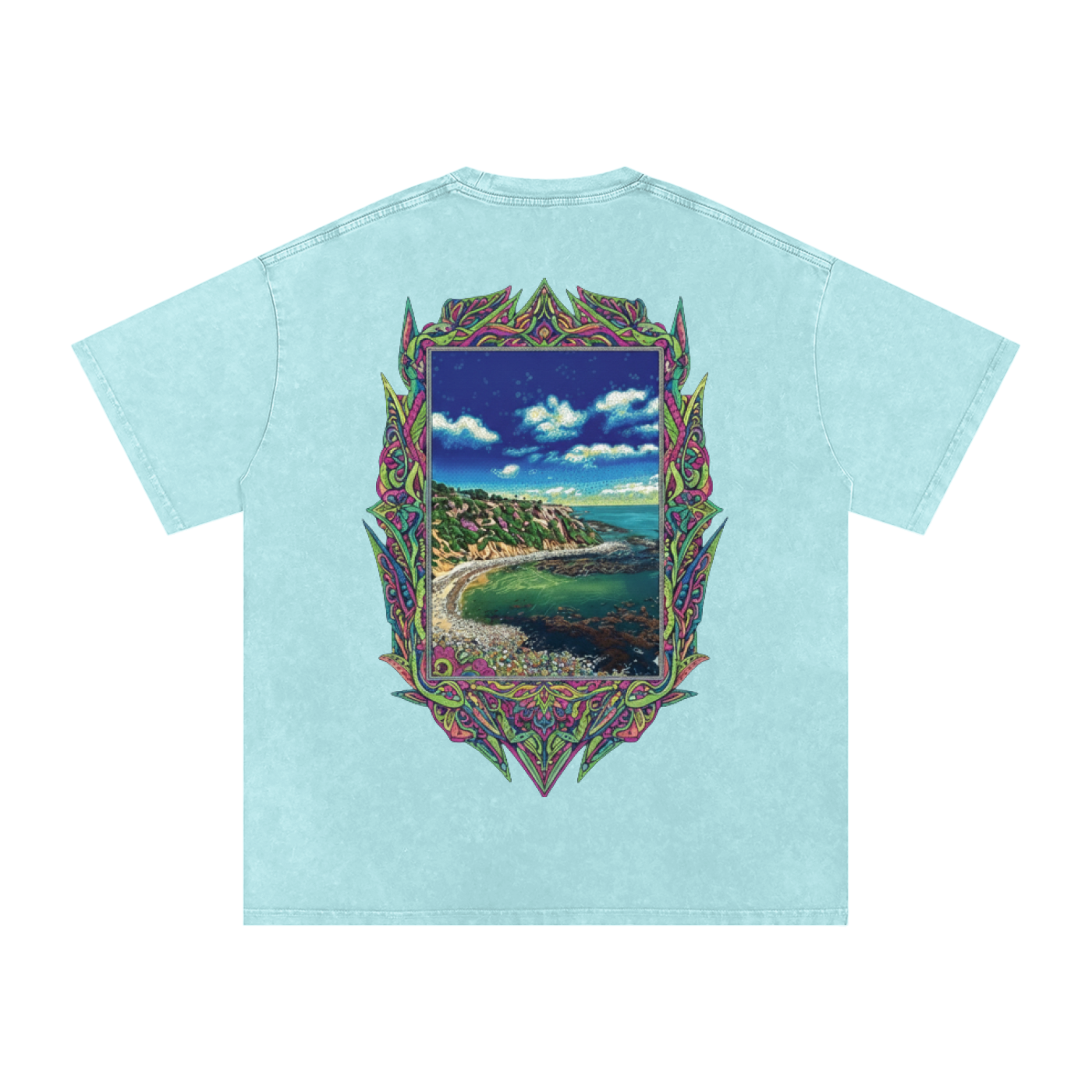 Sacred Serenity, Palos Verdes Coastline Premium Tee