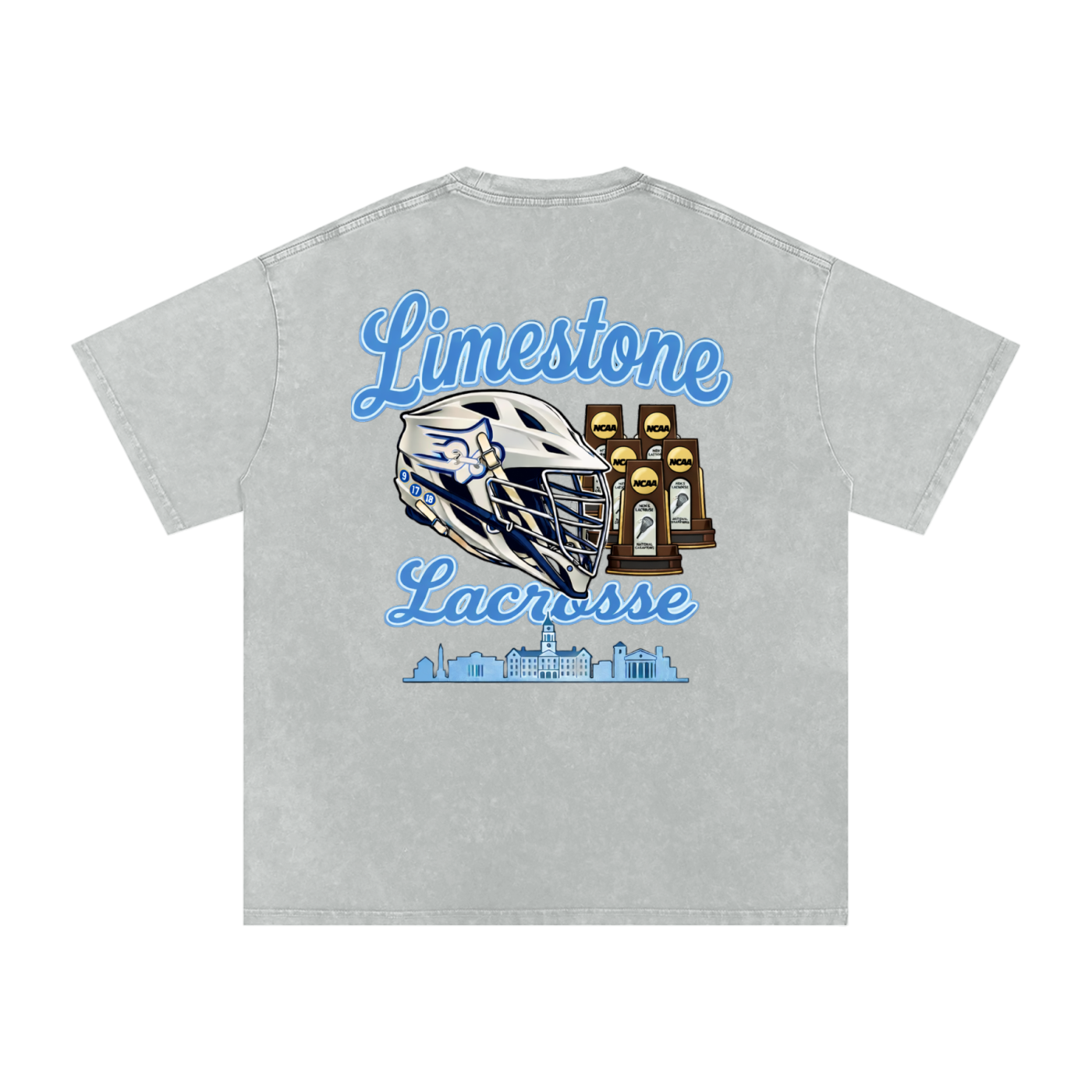 Limestone Vintage Oversized Cotton T-Shirt