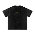 Wentworth Snow Washed Oversized Cotton T-Shirt