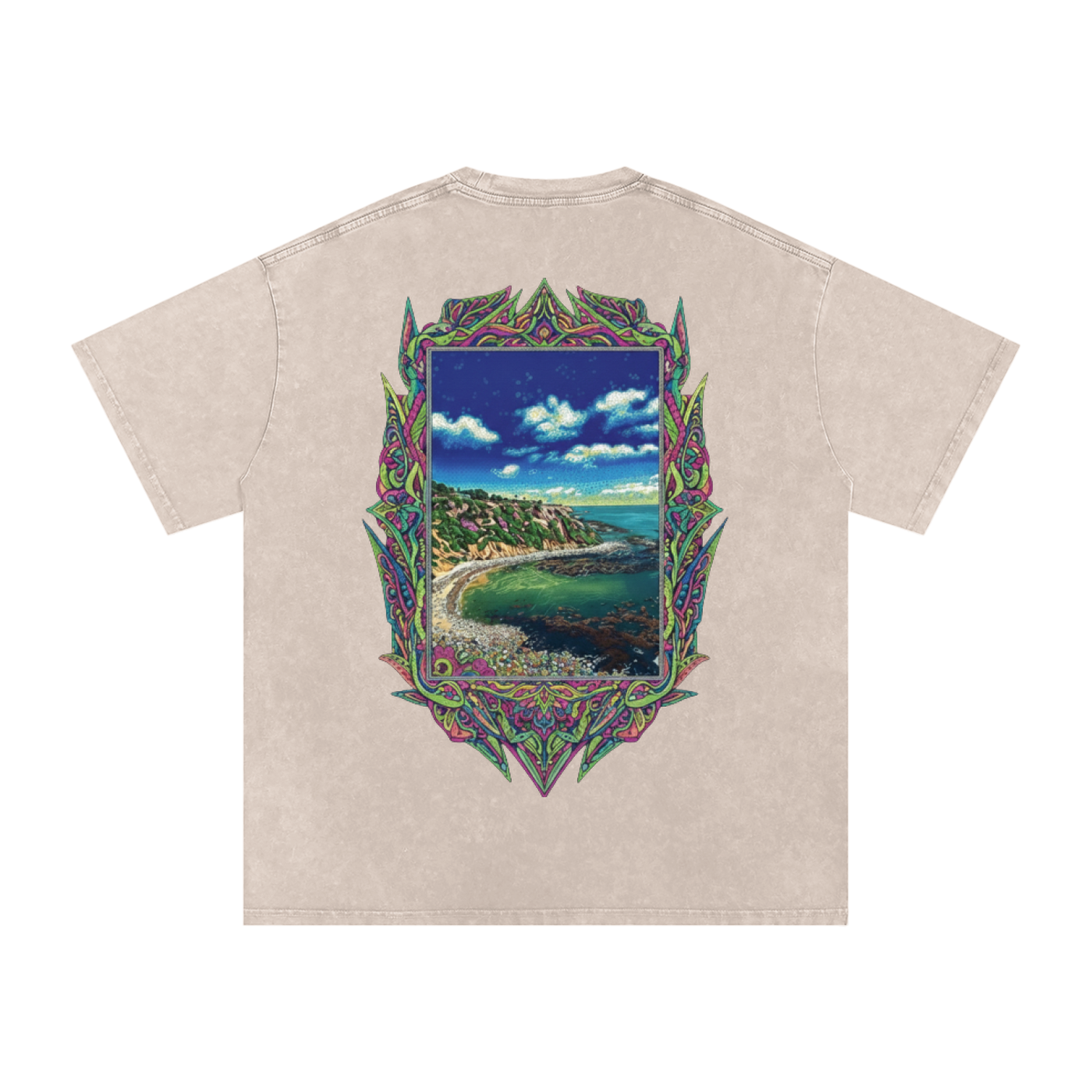 Sacred Serenity, Palos Verdes Coastline Premium Tee