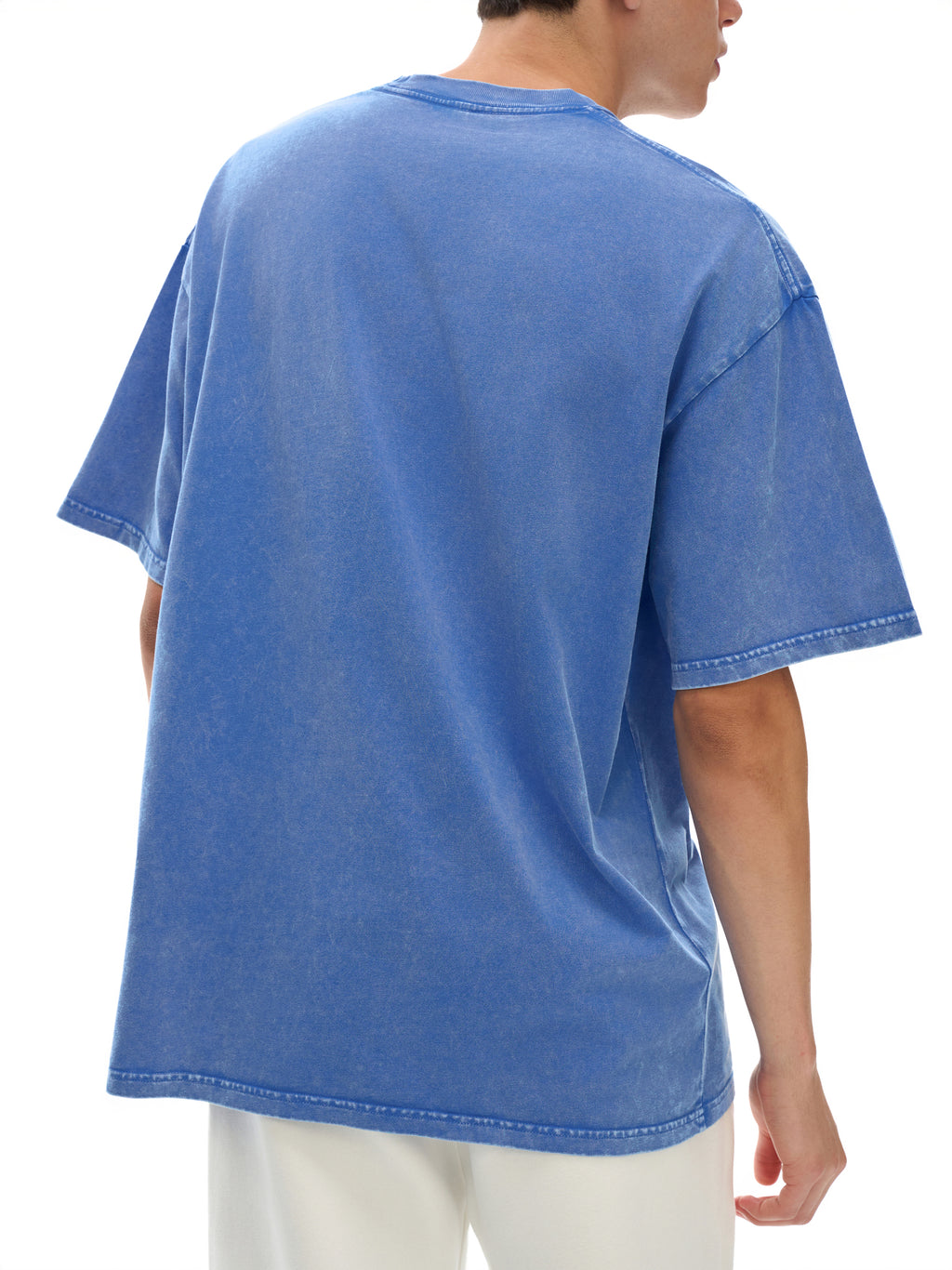 Wentworth Snow Washed Oversized Cotton T-Shirt